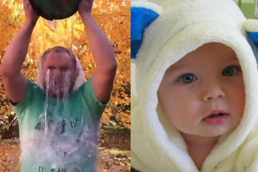 Руслан Умеренков продолжил эстафету добра и облился ледяной водой