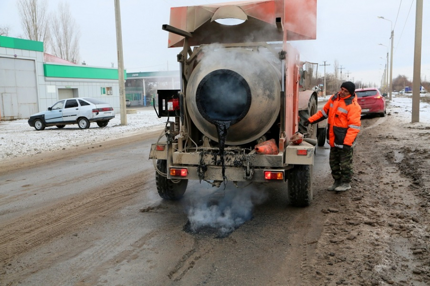 В феврале в Волгодонске начнется ямочный ремонт дорог