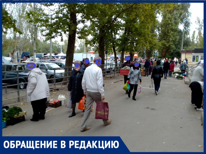 «Места для торговцев на Думенко уже забронированы дощечками»: волгодонец