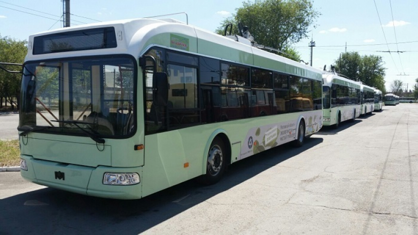 В Волгодонск прибыли белорусские троллейбусы