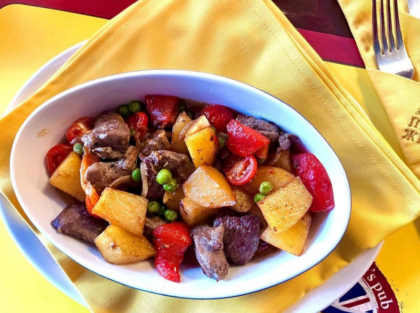 ИРЛАНДСКОЕ РАГУ в ПАБЕ «Желтый слон»