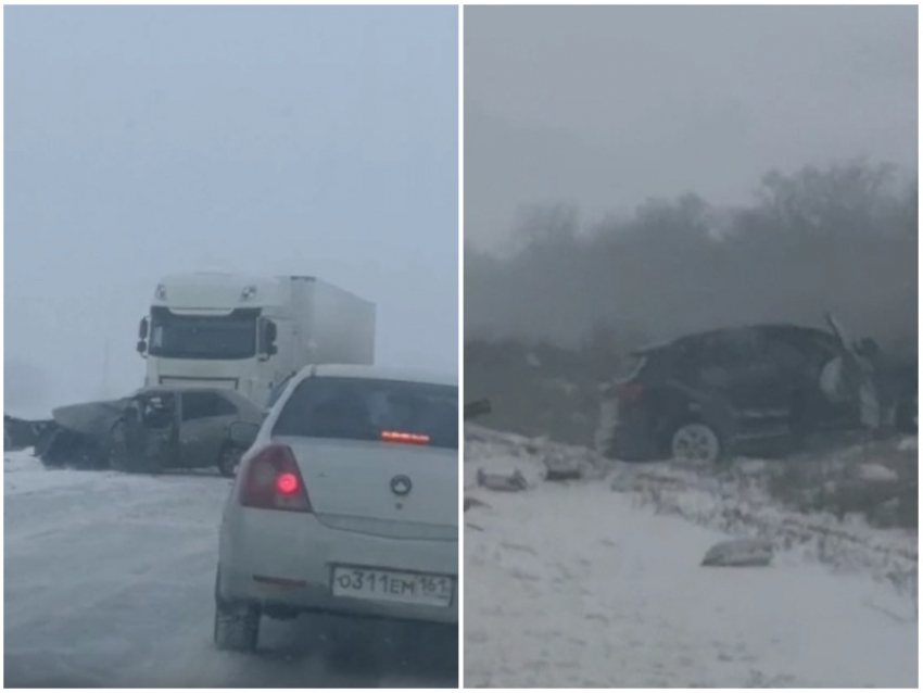 Две легковушки и фура: страшное ДТП произошло на трассе Морозовск-Цимлянск 