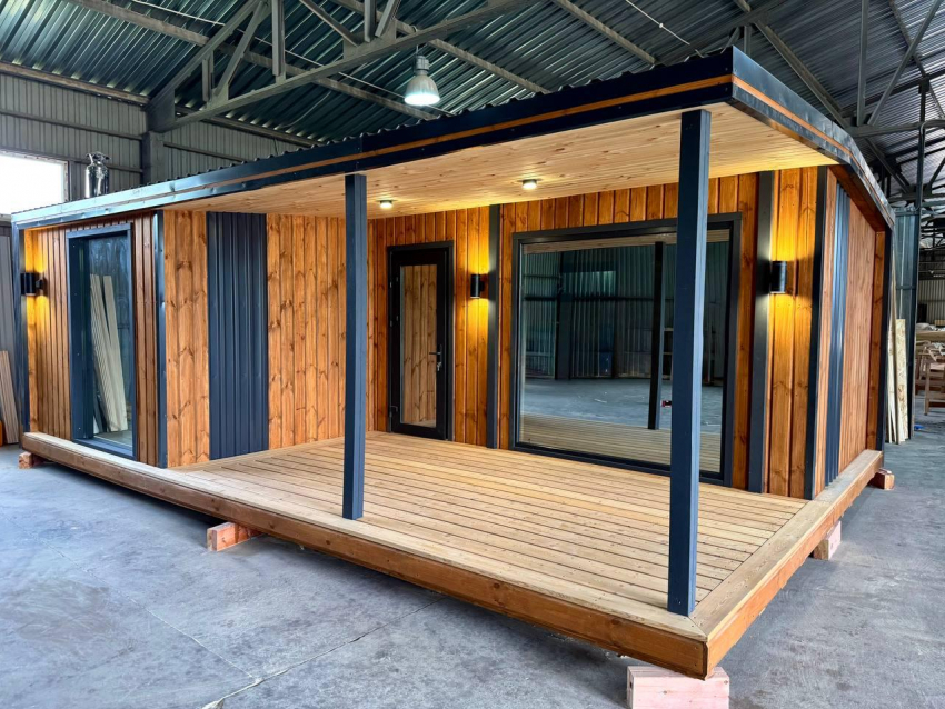 Теплая баня под ключ – готова к доставке и установке!