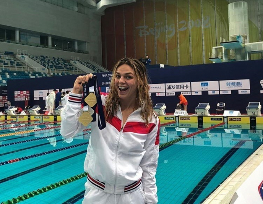 Юлия Ефимова завоевала три медали на этапе Кубка мира в Пекине