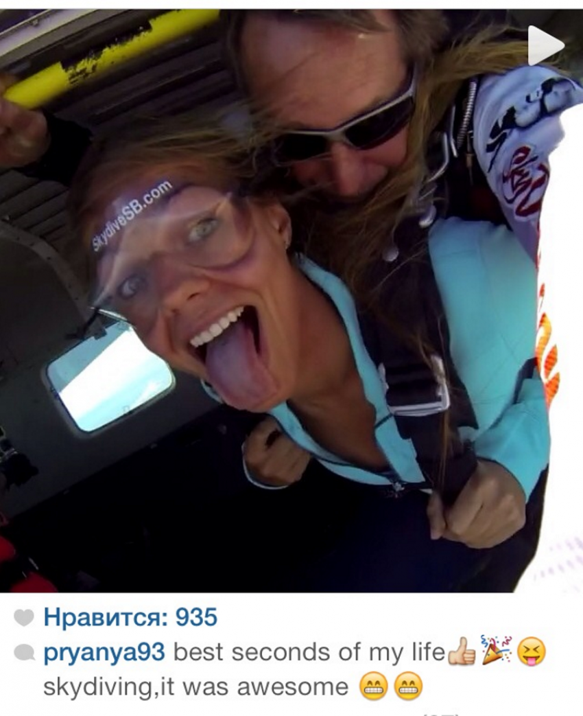Волгодончанка Юлия Ефимова совершила прыжок с парашютом с высоты 4 000 метров (ВИДЕО)