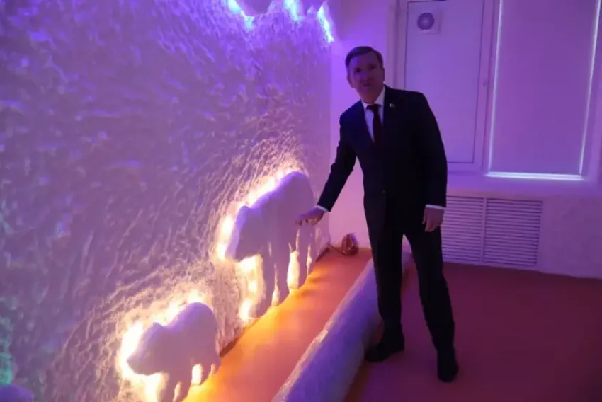 Бывший вице-губернатор Игорь Гуськов посетил Волгодонск после завершения капремонта интерната «Восхождение»