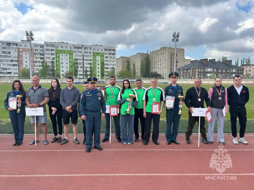 Волгодонцы стали лучшими легкоатлетами МЧС Ростовской области
