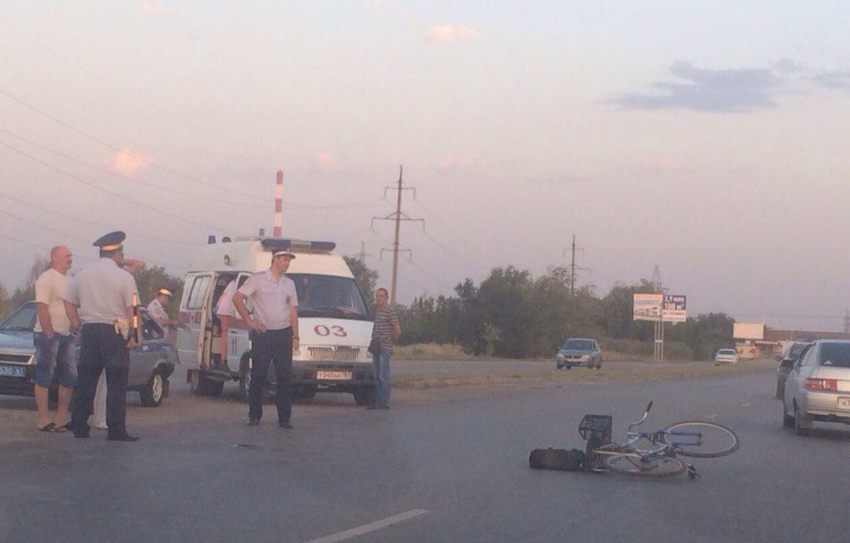 В Волгодонске на улице Прибрежной сбили велосипедиста