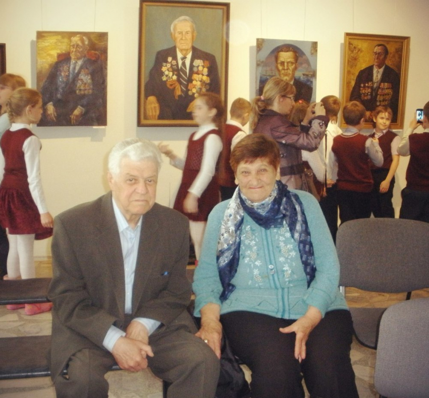 В Волгодонском художественном музее открыта выставка портретов ветеранов ВОВ