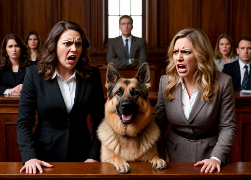 Немецкая овчарка заставила женщин-сособственников делить между собой квартиру