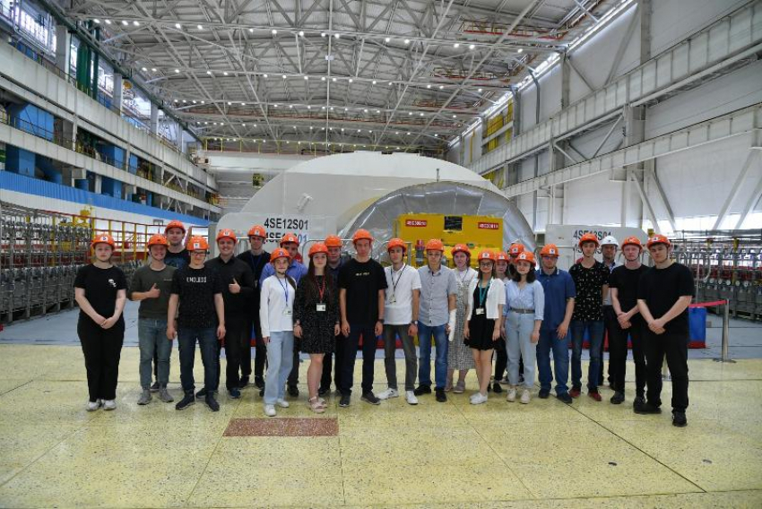 Студенты ведущих российских технических вузов выбрали Ростовскую АЭС для производственной практики 