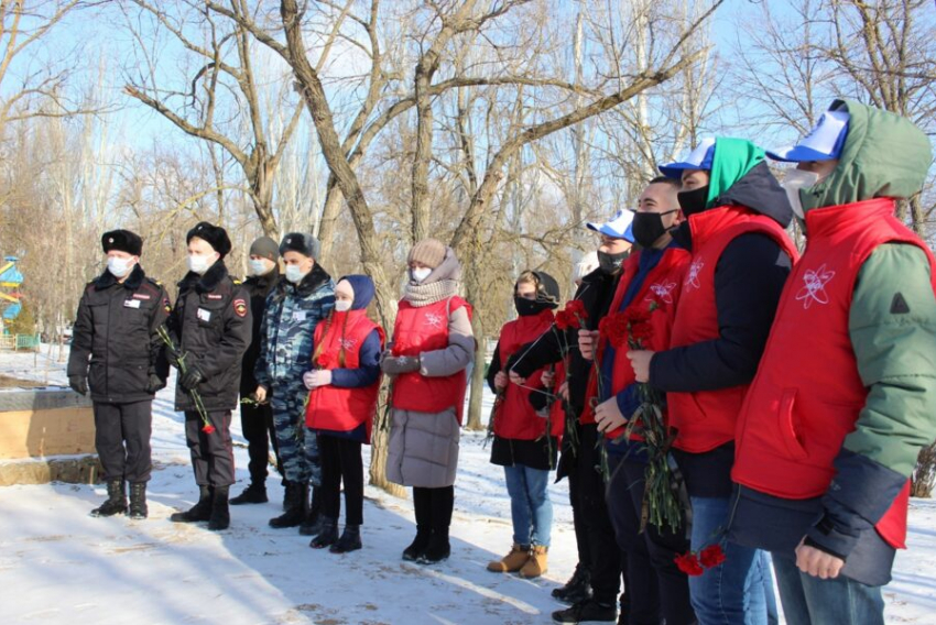 В Волгодонске отметили 78-ю годовщину освобождения Ростова-на-Дону от немецких захватчиков 