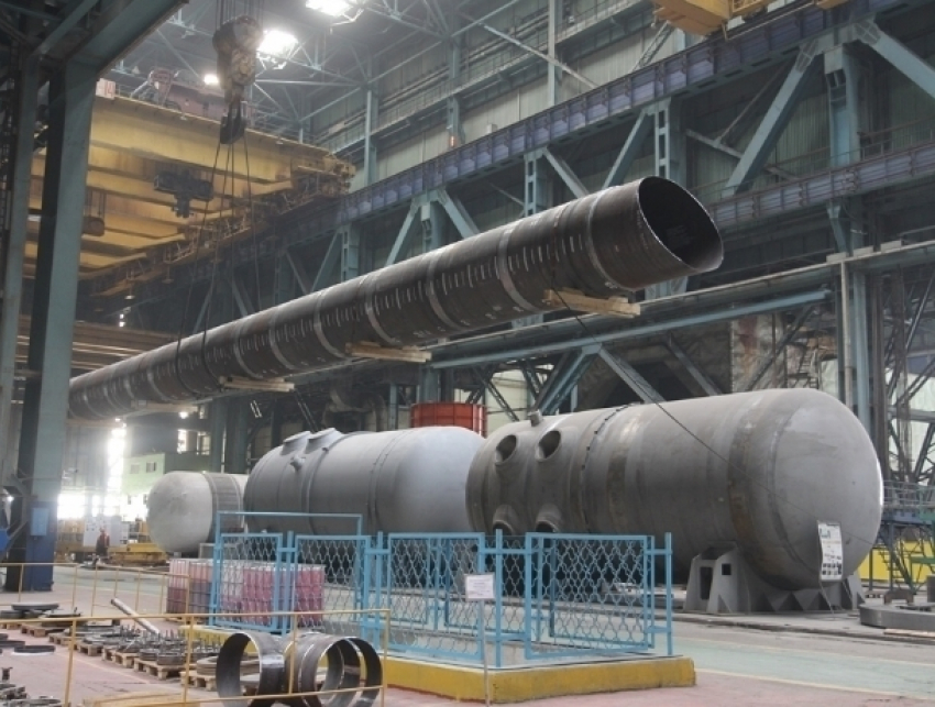Волгодонский «Атоммаш» изготовил 16 крупных свай морской платформы