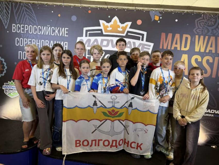 Все виды наград завоевали пловцы из Волгодонска на Всероссийских соревнованиях