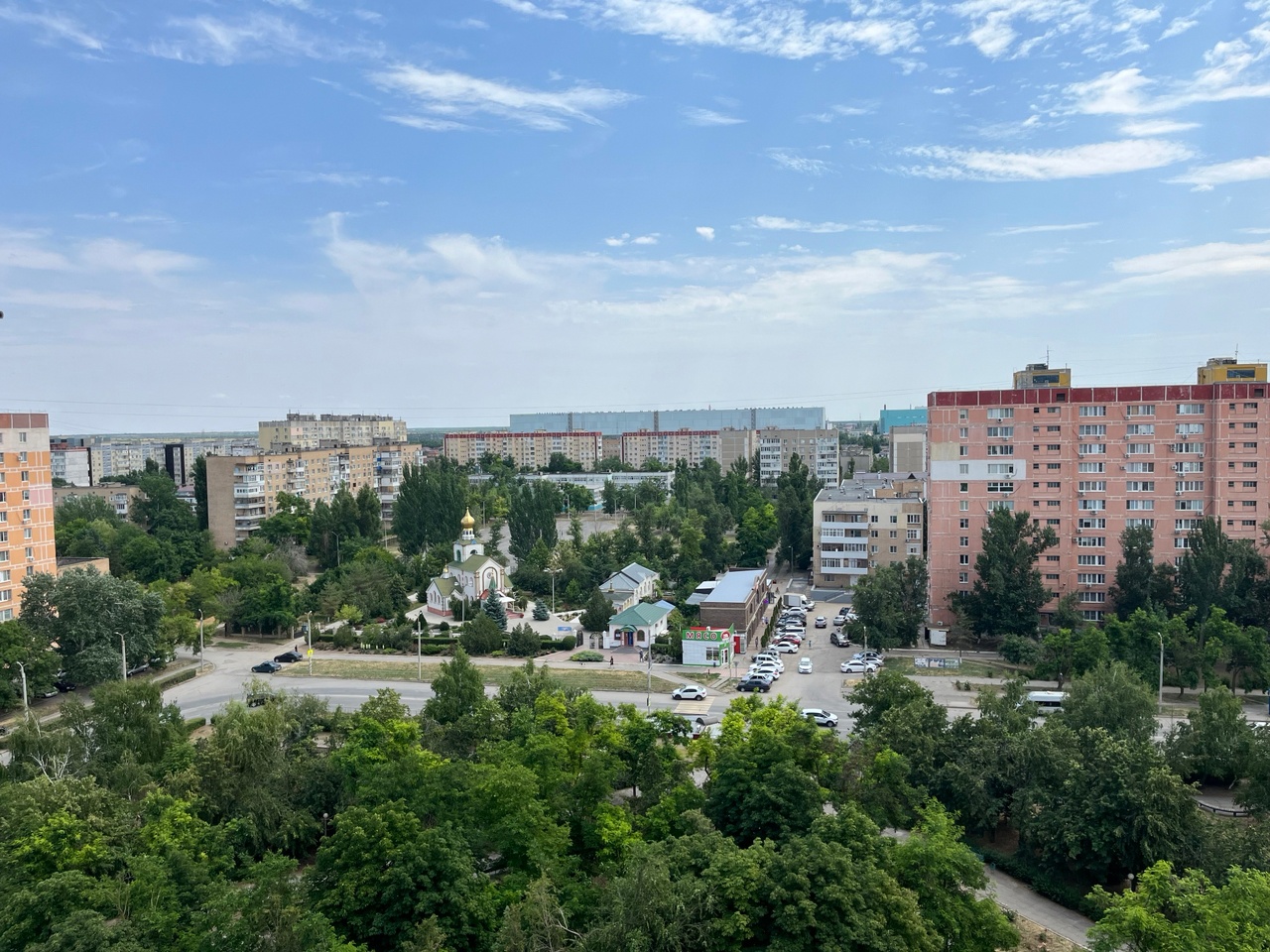 Небольшой дождь ожидается в Волгодонске в Вознесение Господне