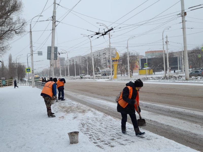 ыл ли Волгодонск готов к первому снегу