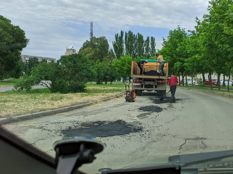 Волгодонск, ремонт дорог